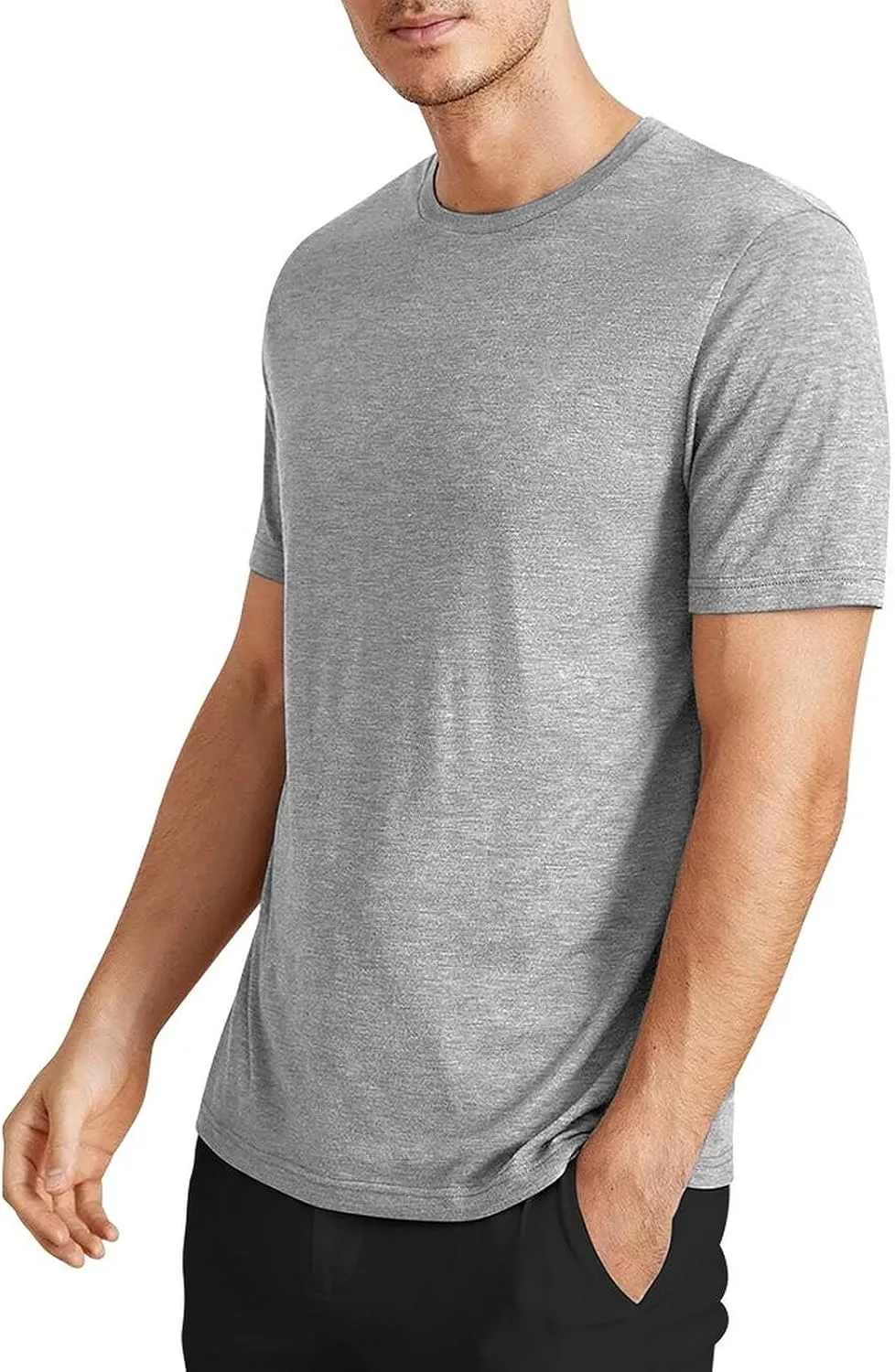 Custom Short Sleeve for Men, Personalized T Shirts Design Your Own Image Text Logo Front Print
