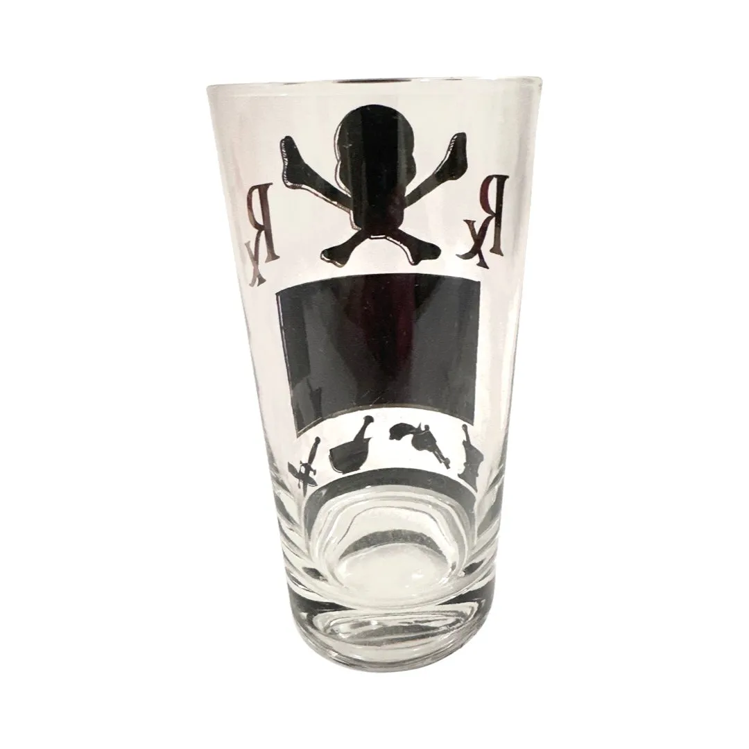 Georges Briard Mid-Century Name Your Poison Paris Green Glass