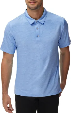 MIER Mens Polo Shirts Dry Fit Short Sleeve Performance Golf Shirt Moisture Wicking Athletic Casual Collared T-Shirt