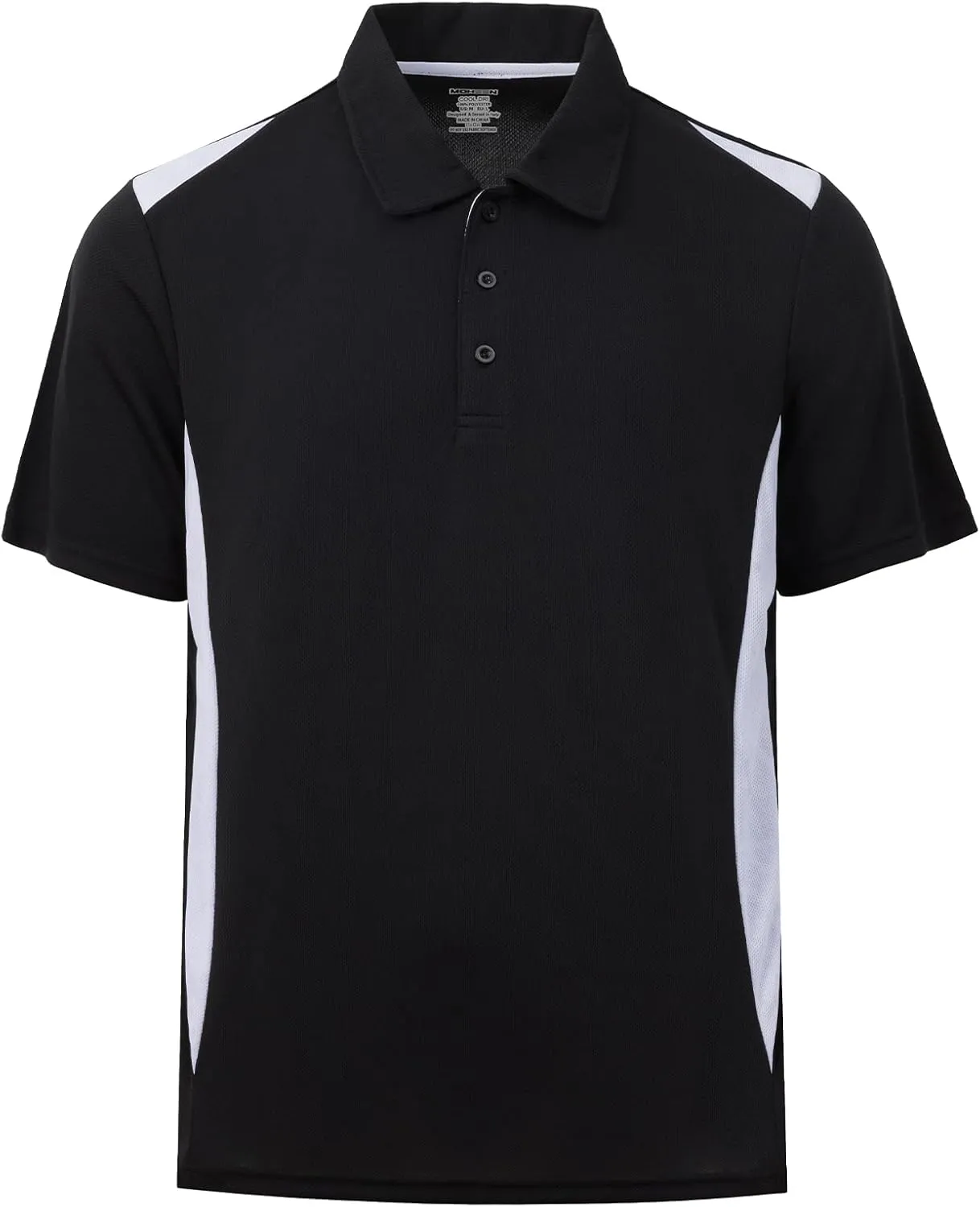 MOHEEN Men's Moisture-Wicking Golf Polo Shirts - Sun Protection Dry Fit M-7XL