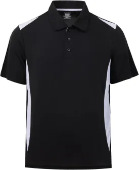 MOHEEN Men's Moisture-Wicking Golf Polo Shirts - Sun Protection Dry Fit M-7XL