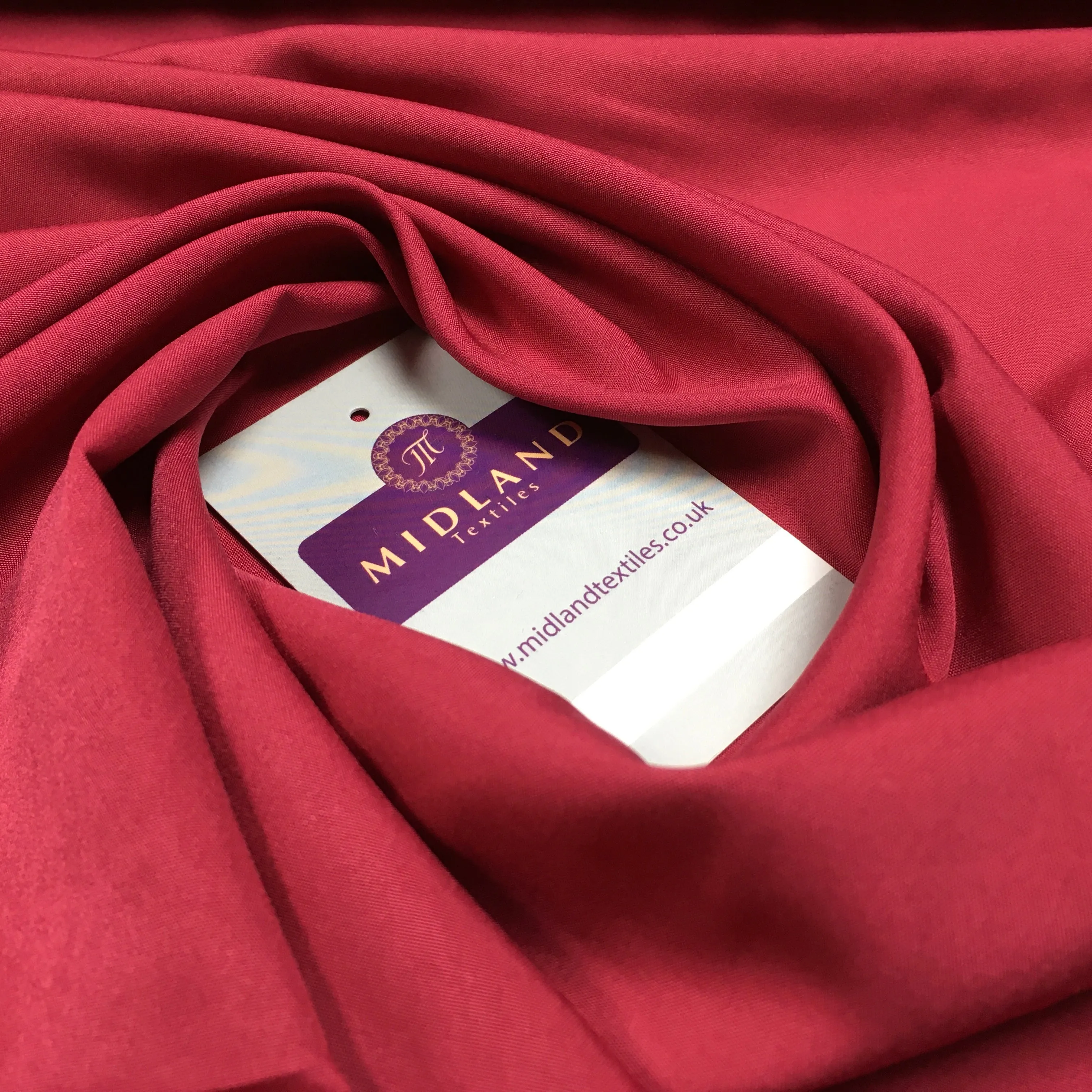 Plain Soft Lightweight Lining 100% Polyester Fabric 100 cm Wide MR860 Mtex