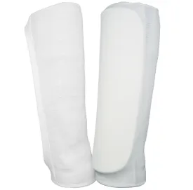 Shin Guard, Cloth, White