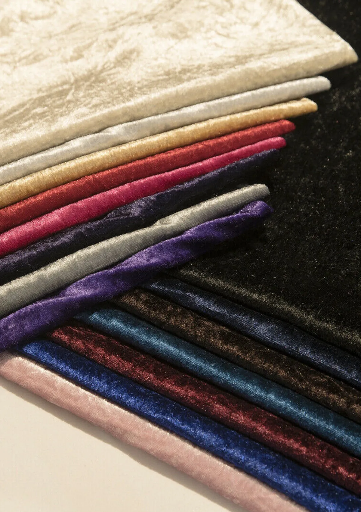 Silver Premium Crushed Velvet 1 Way Stretch Fabric Dress Craft Wedding Cushion 60" - 150cm Wide Per Metre