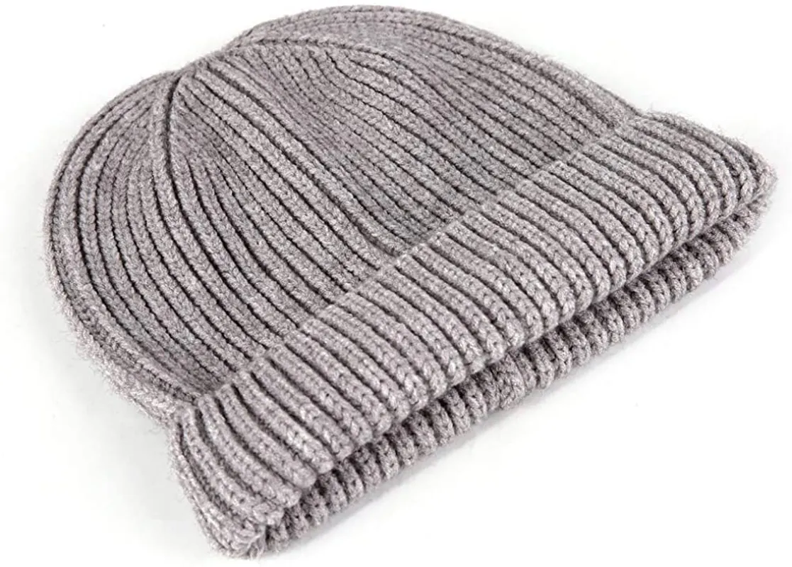 Siyimue Warm Knit Basic Style Hat for Women Men Unisex - Fall Winter Soft Beanie Cap for Fall Winter